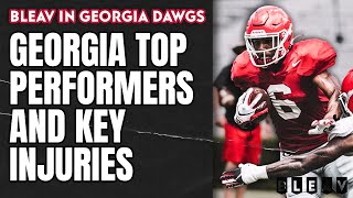 Georgia Football Surprise Performers and Key Injuries | Bleav in Georgia Dawgs
