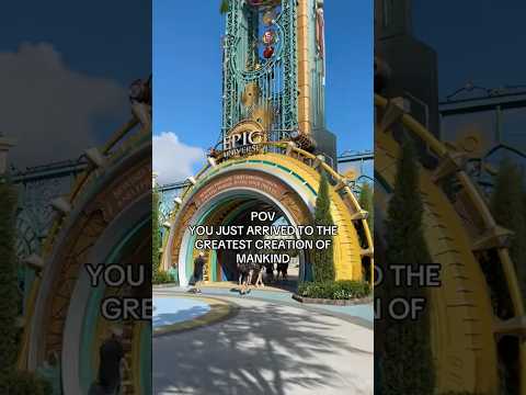 Epic Universe is the best theme park on the planet right now!! 🤩👏🏻 #epicuniverse #universal