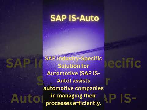 SAP IS-Auto