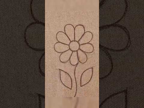 Just amazing embroidery flowers designs#shortsfeed #embroiderydesign #embroidery #sewinghacks #easy