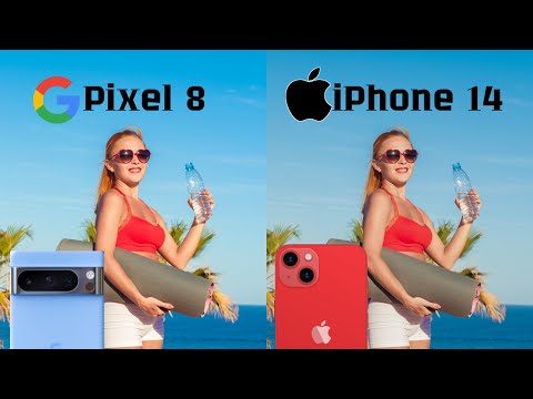 Google Pixel 8 VS iPhone 14 Camera Test Comparison