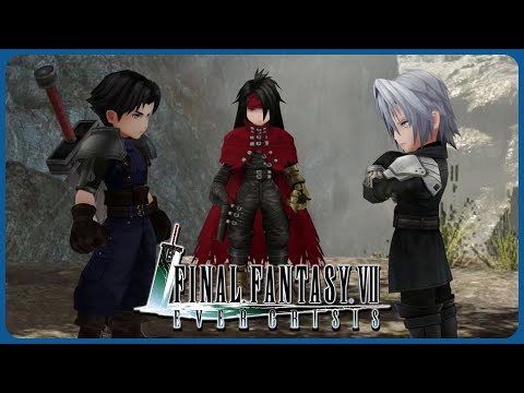 Vincent meets Young Sephiroth and Young Angeal - Final Fantasy 7 Ever Crisis