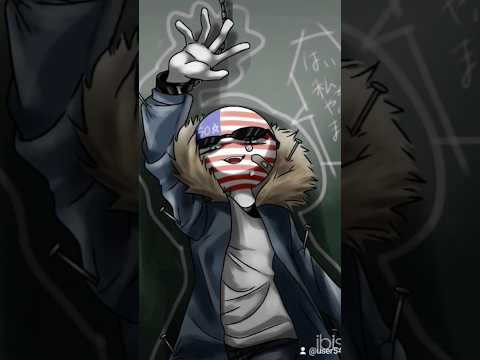 🇺🇸さん描かせて頂きました！#カントリーヒューマンズ #カンヒュ #countryhumans