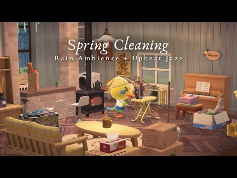 Spring Cleaning 🧹1 Hour Upbeat Smooth Jazz To Keep You Motivated No Mid Ads 🎧 Study Music | Work Aid