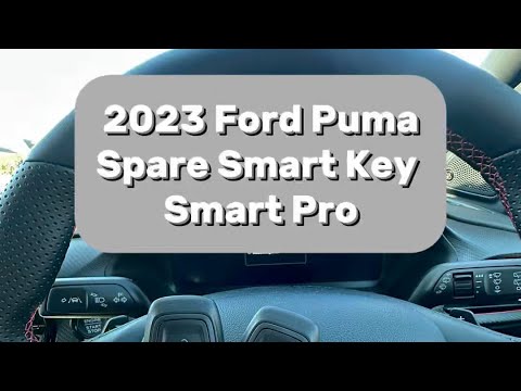 Smart Pro - 2023 Ford Puma - Program Spare Smart Key