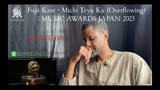 Fujii Kaze - Michi Teyu Ku (Overflowing) | MUSIC AWARDS JAPAN 2025 | 51 Year Old GenX'er Reacts