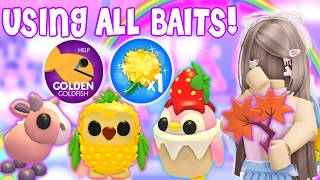 Using ALL Robux Baits! | Adopt Me Roblox | Riivv3r