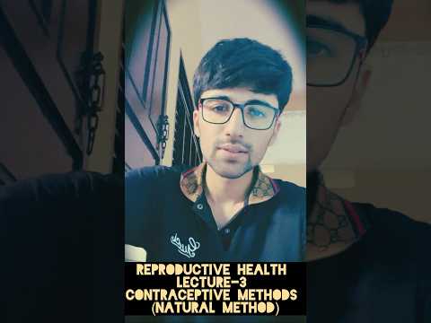 Reproductive Health ( Contraceptive Method - Natural Methods ) #ncert #neet #science #aiims#short