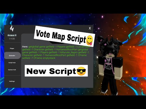 New Script! || Vote map script fe working😎