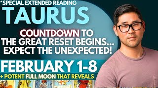 Taurus - WHAT THE ACTUAL 😳 TAKE A SCREENSHOT - THIS NEVER HAPPENS! 🔥🌠 Feb 1-8 Tarot Horoscope