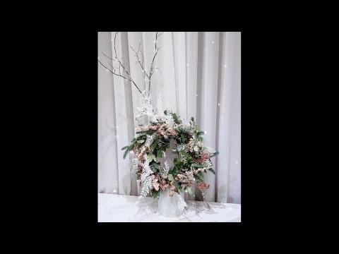 SÜSS 聖誕節限定 新鮮松柏花圈 | 敘思花藝 SÜSS Floral Design