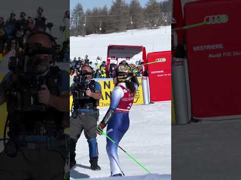 🇮🇹 Federica Brignone triumphs in Sestriere! 🏆🎿 #fisalpine #worldcupsestriere