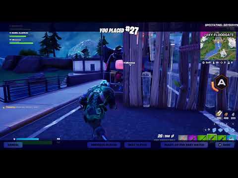 Chill Fortnite Spectate | No Talking Just Upbeat Music & Feel-Good Vibes | Live Gameplay