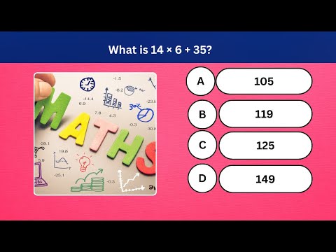 Can You Pass This Ultimate Math Quiz? 20 Tricky Math Questions 🔢