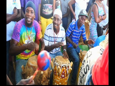 MUST SEE Haitian Voudou Drumming Performance