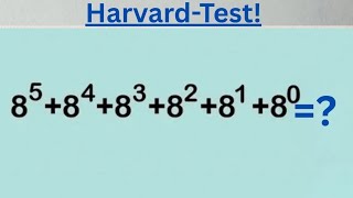 Solve this nice Exponential equation | Math Olympiad mathematics 