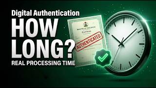 Ministry Of Education Digital Document Authentication: How Long Does It REALLY Take?
