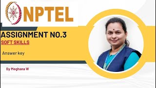 NPTEL| Soft skills Assignment No.3 solution|  #nptel #swayam #softskills #softskillsdevelopment