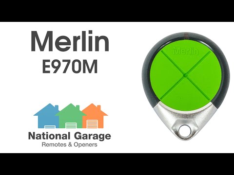 Merlin E970M Garage Remote Control Video Description