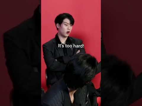 Jooheon wants to be a tiktoker😂 #monstax  #monbebe