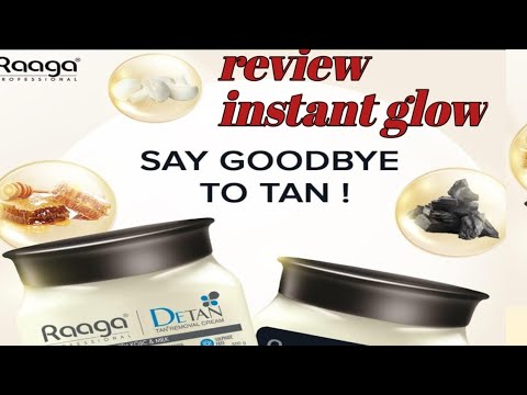 Raaga detan professional cream|| Honest Review | instant glow..