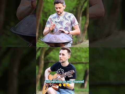 handpan & guitar improvisation #handpan #relaxation #meditation #music #shorts #guitar