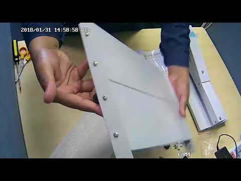 How to Assemble your Manual Creasing Machine