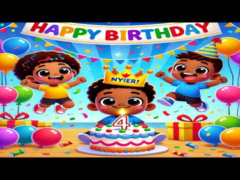 Nyier’s 4th Birthday Surprise Party! | Kids Animation Fun #BirthdaySurprise #Kids #NyierTurns4