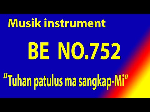 BUKU ENDE (BE) NO.752 TUHAN PATULUS MA (Ayat 1- 3)