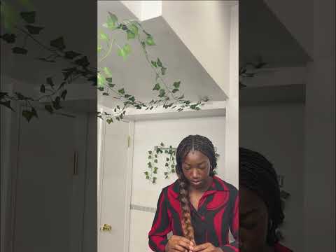 FRENCH CURL BRAIDS TUTORIAL | natural hair, protective styles #curlyhair #braids #naturalhairstyles