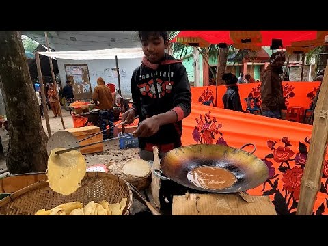 This Boy Papor Making within Seconds | Bangladeshi Street Food |