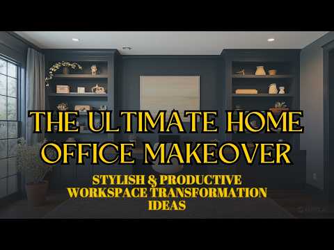 The Ultimate Home Office Makeover | Stylish & Productive Workspace Transformation Ideas