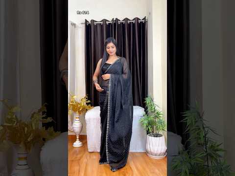 MEESHO Party Wear Saree | 💰Affordable 😍 #meesho #meeshofinds #getthislook #partywearsarees