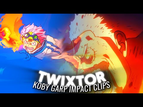 Koby Honesty Impact - Garp Galaxy Divide TWIXTOR Clips 4K | ONE PIECE Episode 1122