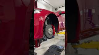 Tesla Approved Plaid Big Brake Upgrade Installed Unplugged Performance Super Light Carbon Ceramics