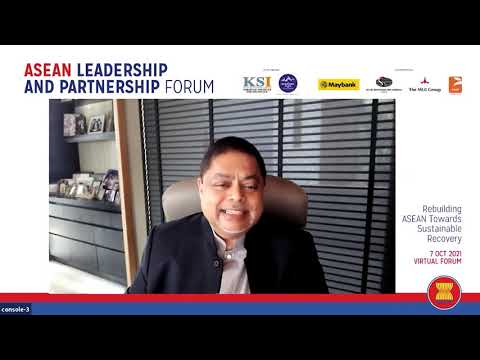 Vijay Eswaran l ASEAN Leadership Forum l Responsible & Sustainable Business Leadership