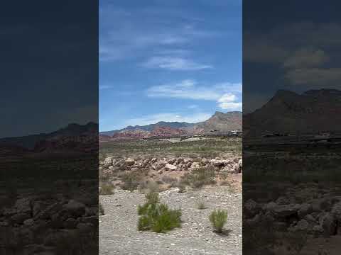 Scenic drive through#Red Rock Canyon#Las Vegas#13 Miles