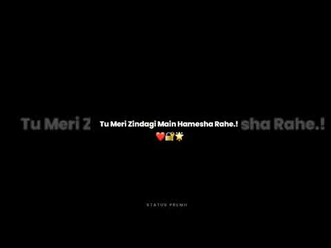 Tu meri Zindagi main Hamesha rahe..❣️🔐✨