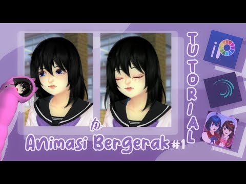 Tutorial animasi#1 animasi mata || SAKURA SCHOOL SIMULATOR