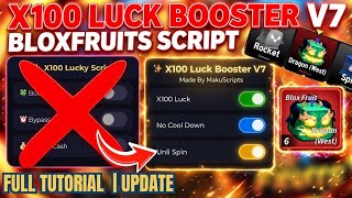 *FULL TUTORIAL* Blox Fruits Luck Booster Script V7 | UPDATE, UNDETECTED, FREE DRAGON