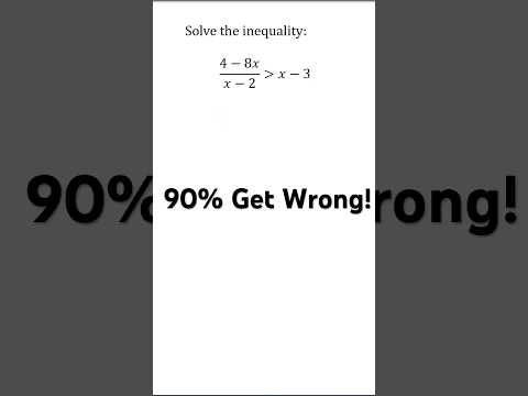 Don't Make This Common Mistake! #maths #algebra #calculus #jee #neet