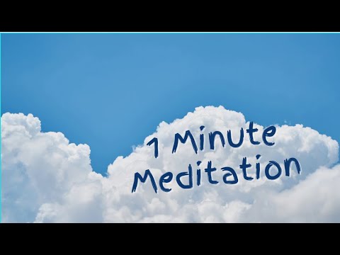 1 minute Meditation for Kids (sunshine)