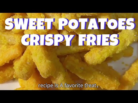 I Discovered the SECRET to Making Sweet Potatoes Crispy Fries