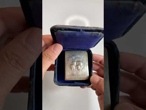 Miniature Book, Common Prayer with Silver Cover and Box