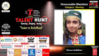 T-Series StageWorks - Talent Hunt | Honourable Mentions | "Shraon Aadhikari"
