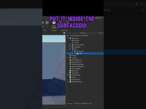 PLAY VIDEOS IN ROBLOX STUDIO! #roblox #robloxstudio #tutorial