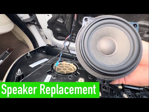 BMW 3-Series Front Passenger Speaker Replacement