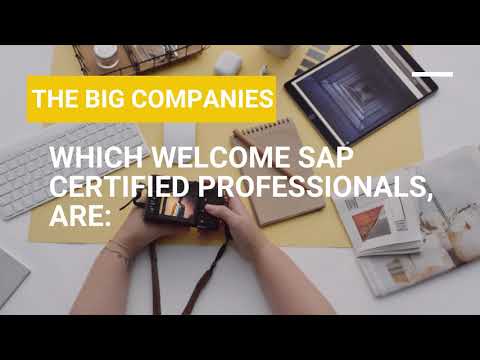 More jobs After completing SAP certification