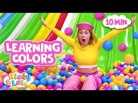 🎨 Learn Colors with Lola! Fun Playground Adventure – Educational Video for Kids 🌈
