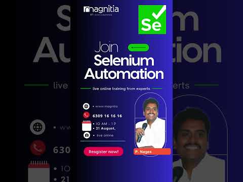 Selenium Automation Testing by Nageswara Rao